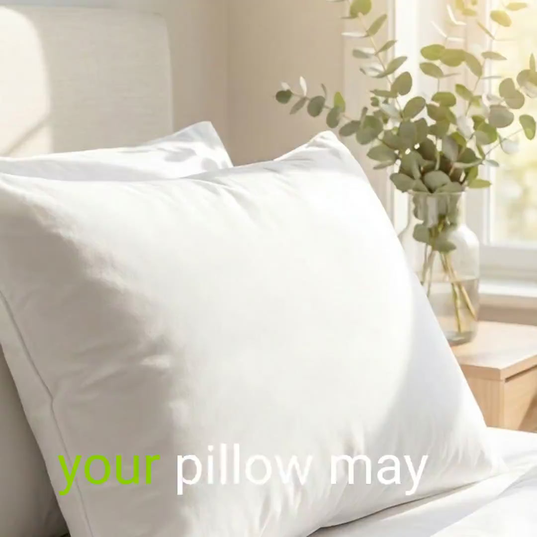 Load video: a video showing how your pillow breeds bacteria that damages your skin and how good night gorgeous light spritz freshens pillows and infuses your pillow with skincare sctivez
