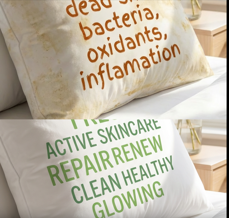 Load video: Video explaining how bacteria from pillow damages skin